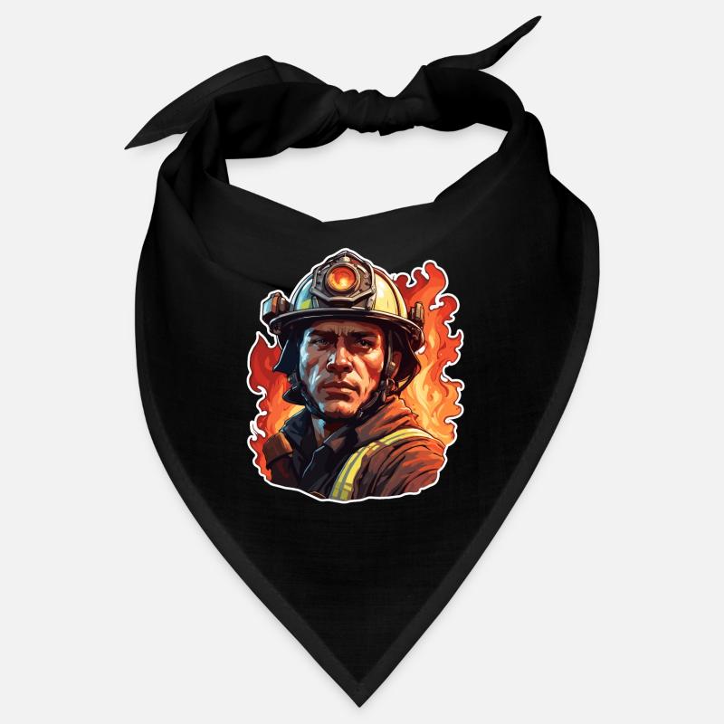 Firefighter / Fire / Fire / Extinguish / Hero Bandana
