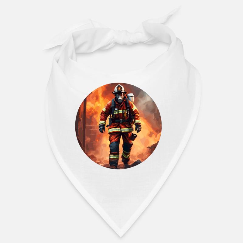 Firefighter / Fire / Fire / Extinguish / Hero Bandana
