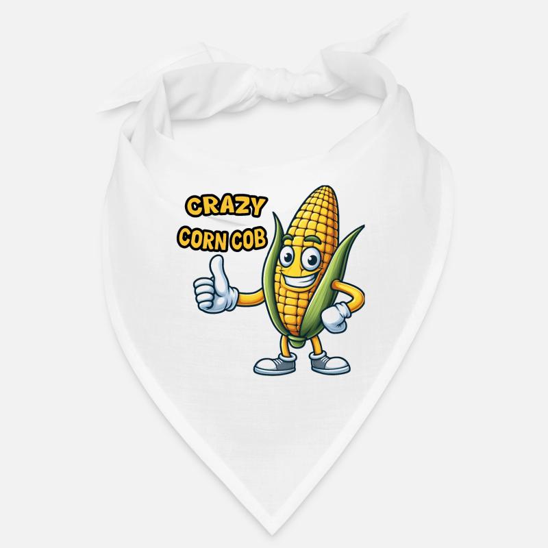 Crazy Veggies Corn Cob Thumbs Up Bandana
