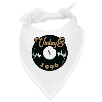 Vintage 1996 - Bandana - Weiß - Vorne