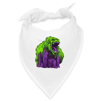 Gorilla 07 - Bandana - Weiß - Vorne