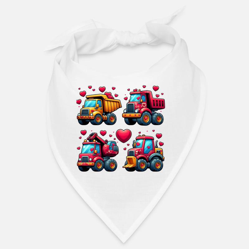 Tiny Builders' Affection - T-shirt de construction Bandana