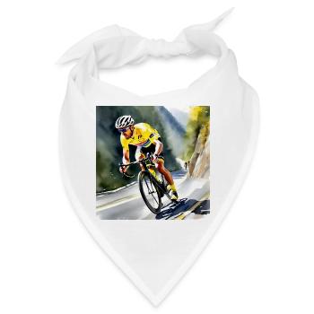 Jenseits des Pelotons - Bandana - Weiß - Vorne