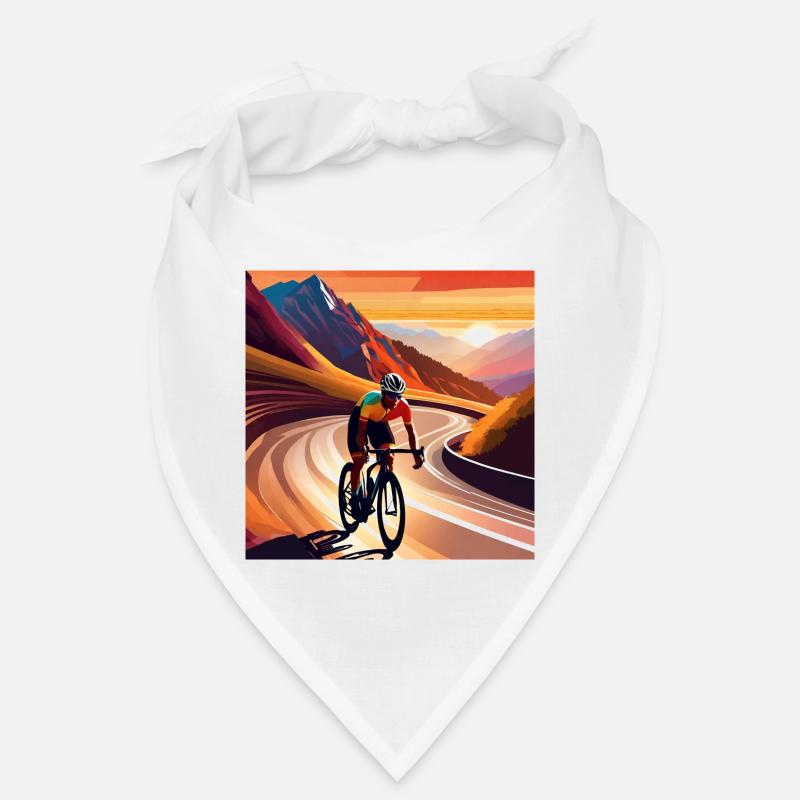 Mountain Majesty : course dans la lueur dorée Bandana