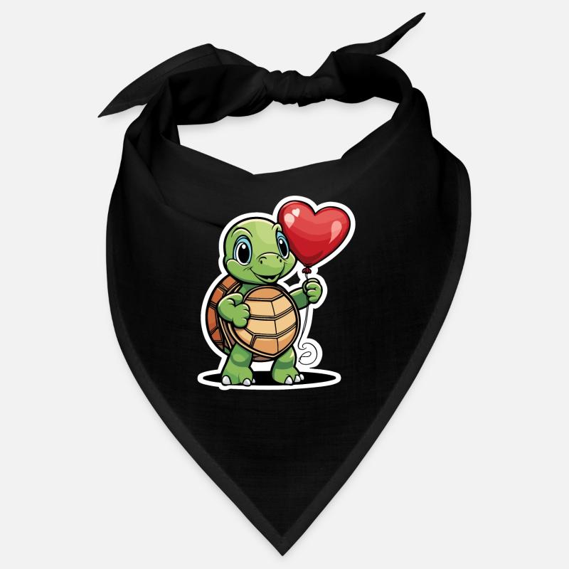 Turtle Heart - Valentine's Day Bandana