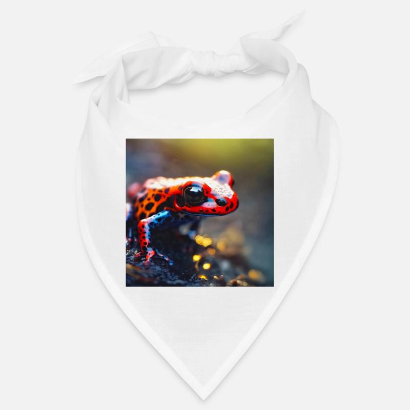 Colorful Frog Bandana