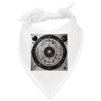 Galaxy's Edge - Interstellare Dartscheibe - Bandana - Weiß - Vorne