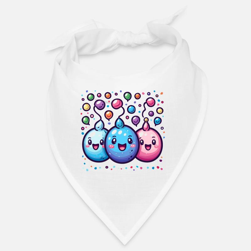 Joie de carnaval avec des confettis Bandana