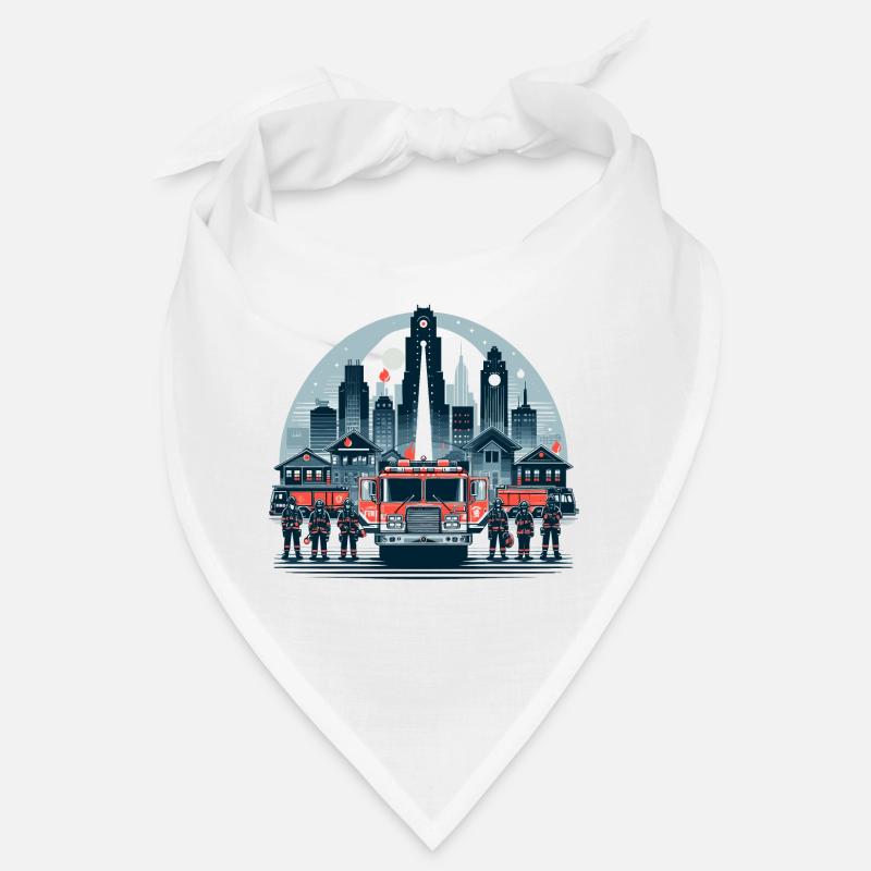 Firefighters City Gift Bandana