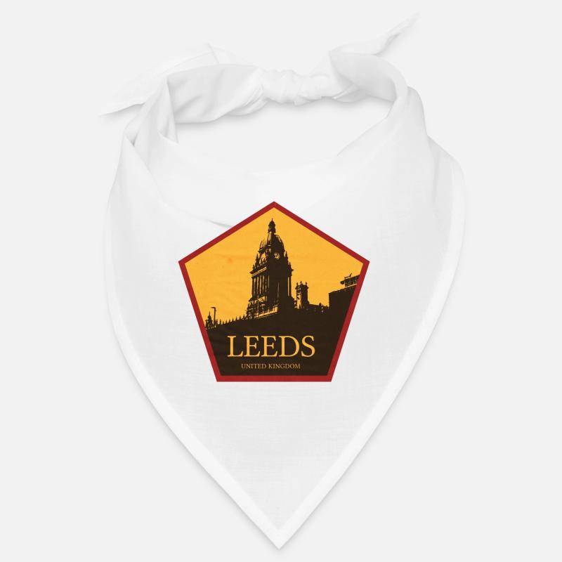 Leeds Uhrturm Silhouette Bandana