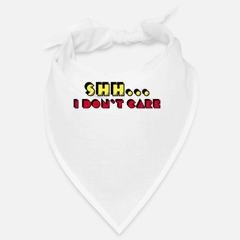 Attitude doesn't matter Statement I don't care Bandana