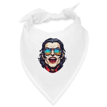 Vampir / Dracula / Blutsauger / Halloween / Mythos - Bandana - Weiß - Vorne