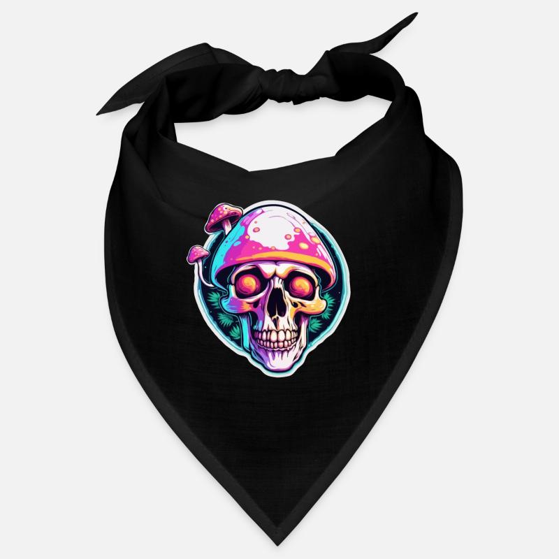 Champignon / Champignon / Prairie / Forêt / Goa / Psy Bandana