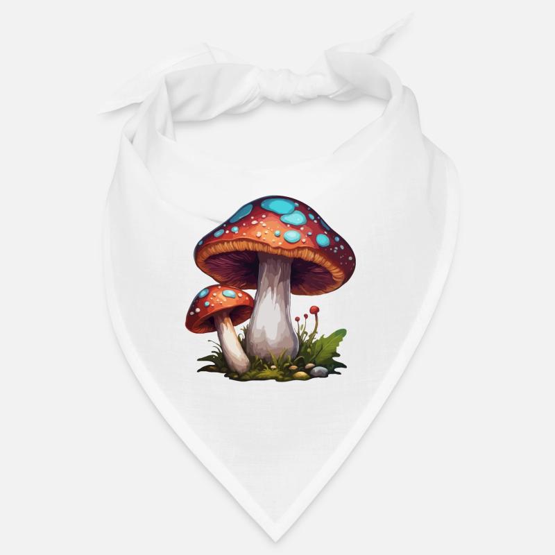 Champignon / Champignon / Prairie / Forêt / Goa / Psy Bandana