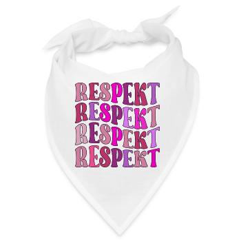 RESPEKT - Bandana - Weiß - Vorne