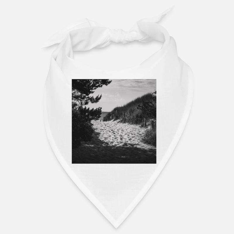 Beach Access West Beach Prerow Baltic Sea Darß Poster Bandana