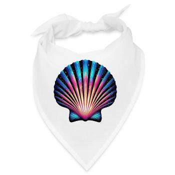 Jakobsmuschel-Schale - Bandana - Weiß - Vorne