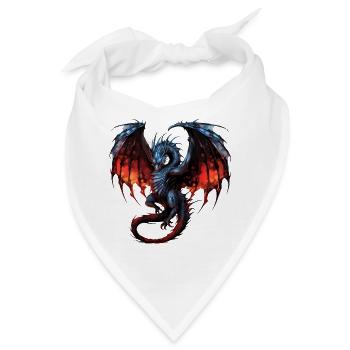 Flying Dragon - Bandana - Weiß - Vorne