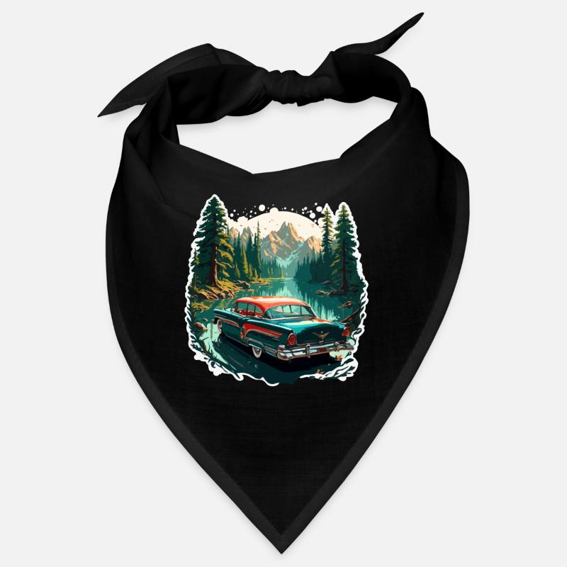 Old Timer / Car / 50s / Retro / Vintage Bandana