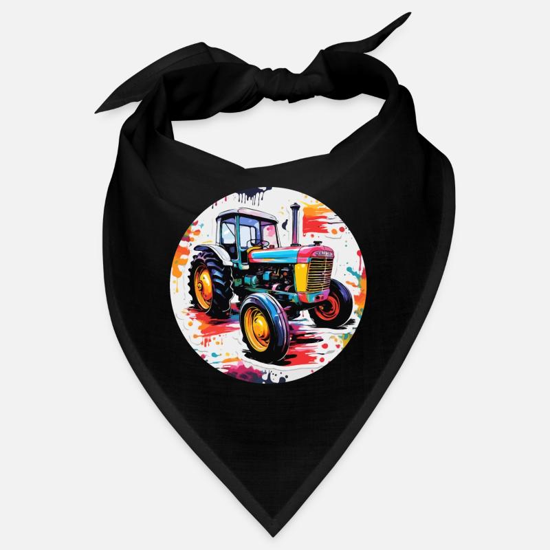 Traktor / Landwirtschaft / Bauer / Feldarbeit Bandana