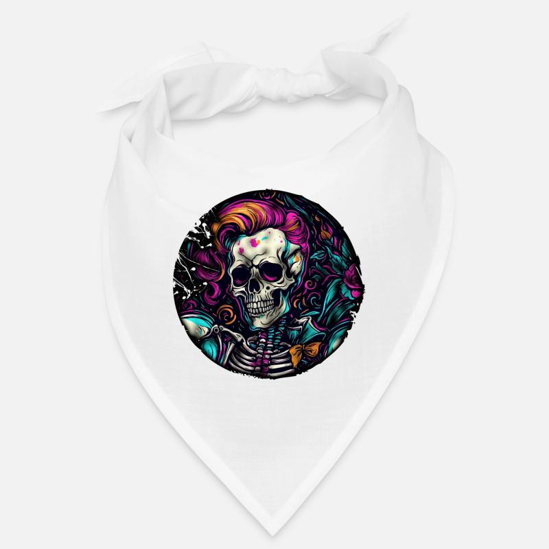 Skull / Skull / Skeleton / Gothic / Tattoo Bandana