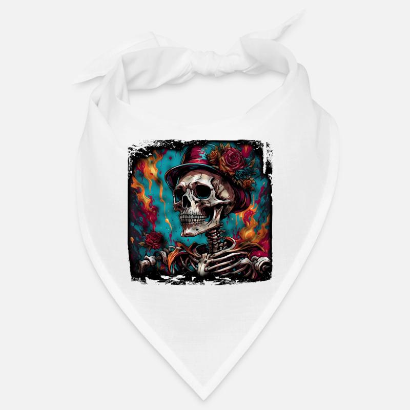 Skull / Skull / Skeleton / Gothic / Tattoo Bandana