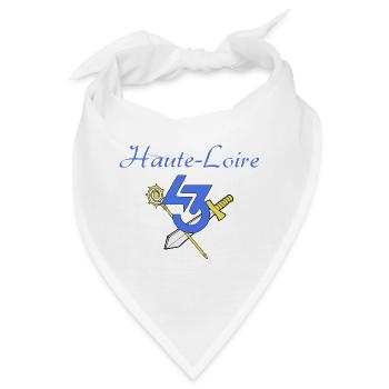 Haute-Loire - Bandana - Weiß - Vorne