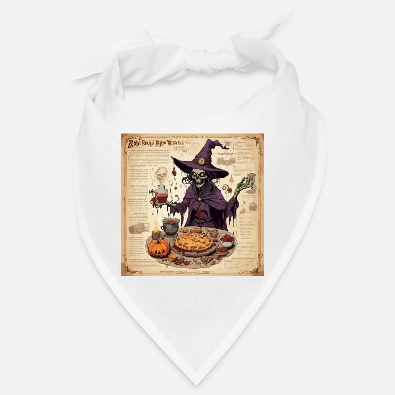 Witch's Handbook / Magic Book / Halloween / Autumn Bandana