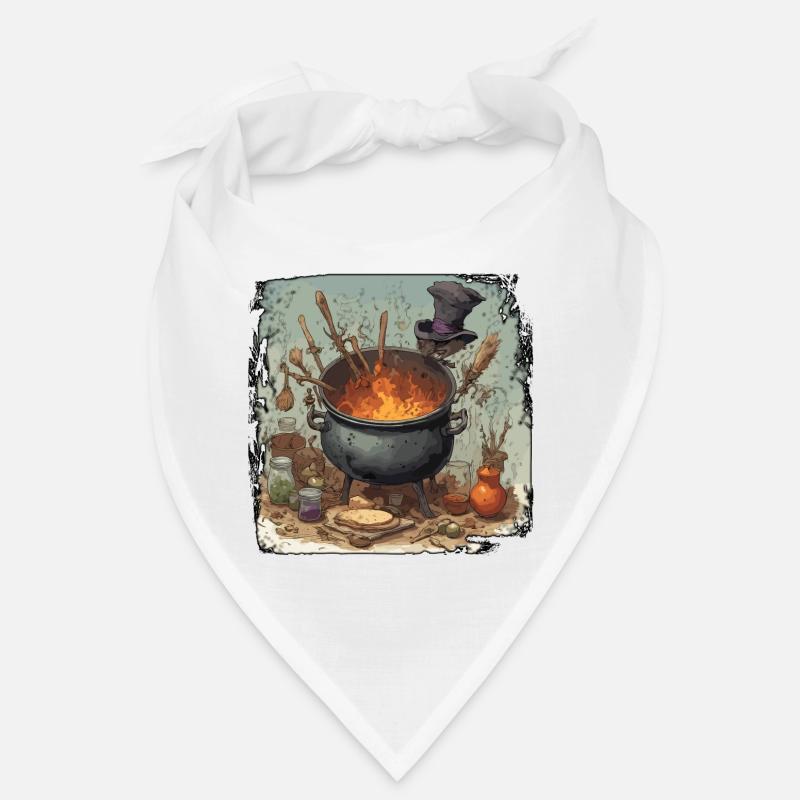 Cooking Pot / Witch's Cauldron / Halloween / Magic Bandana