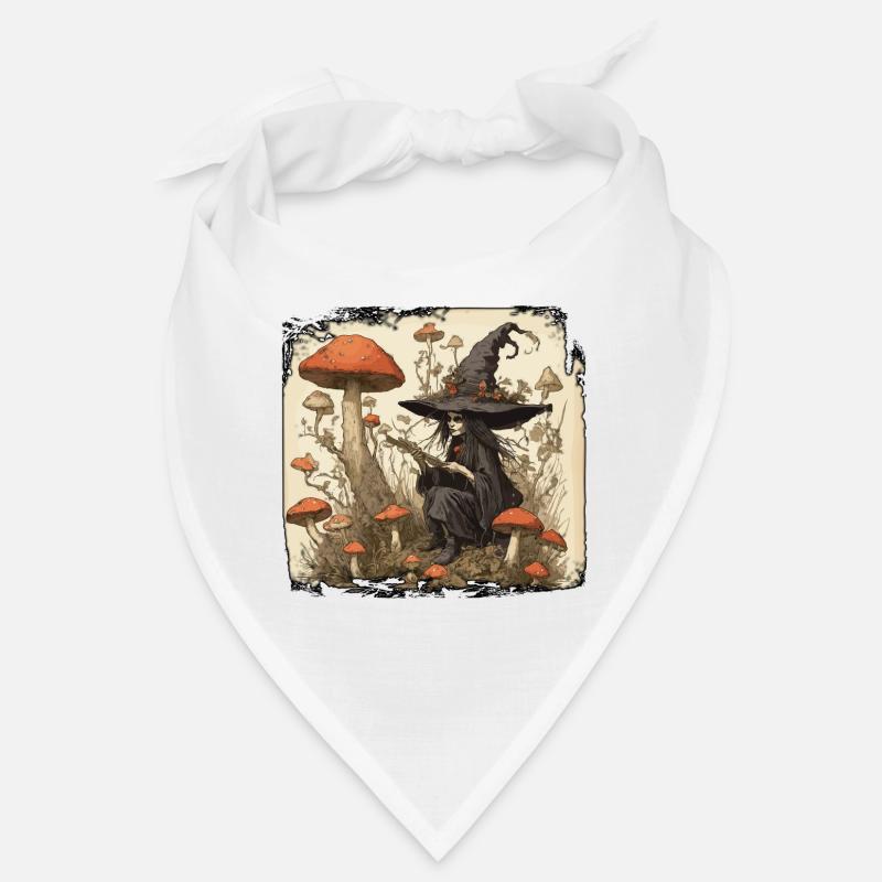Manuel de la sorcière / grimoire / Halloween / automne Bandana