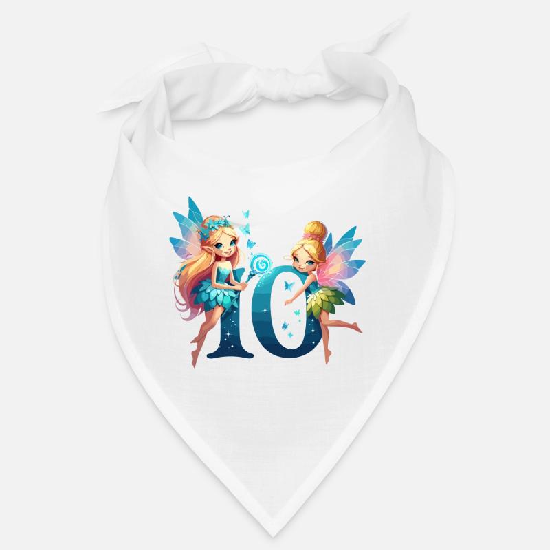 10 Jahre Fee Elfe Geburtstag Geschenk Bandana