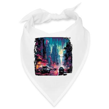 Apocalypse / Weltuntergang / Zerstörung / Anarchie - Bandana - Weiß - Vorne
