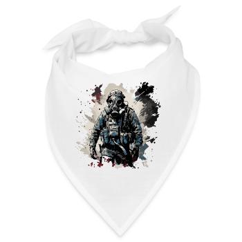 Apocalypse / Weltuntergang / Zerstörung / Anarchie - Bandana - Weiß - Vorne