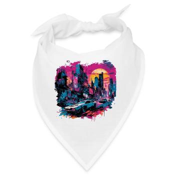 Apocalypse / Weltuntergang / Zerstörung / Anarchie - Bandana - Weiß - Vorne