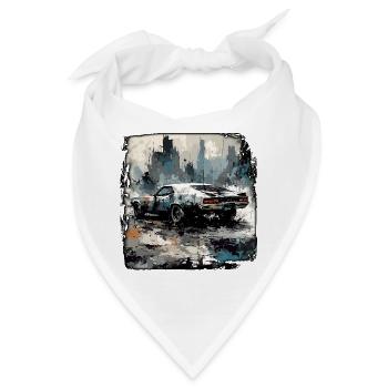 Apocalypse / Weltuntergang / Zerstörung / Anarchie - Bandana - Weiß - Vorne