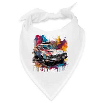 Apocalypse / Weltuntergang / Zerstörung / Anarchie - Bandana - Weiß - Vorne
