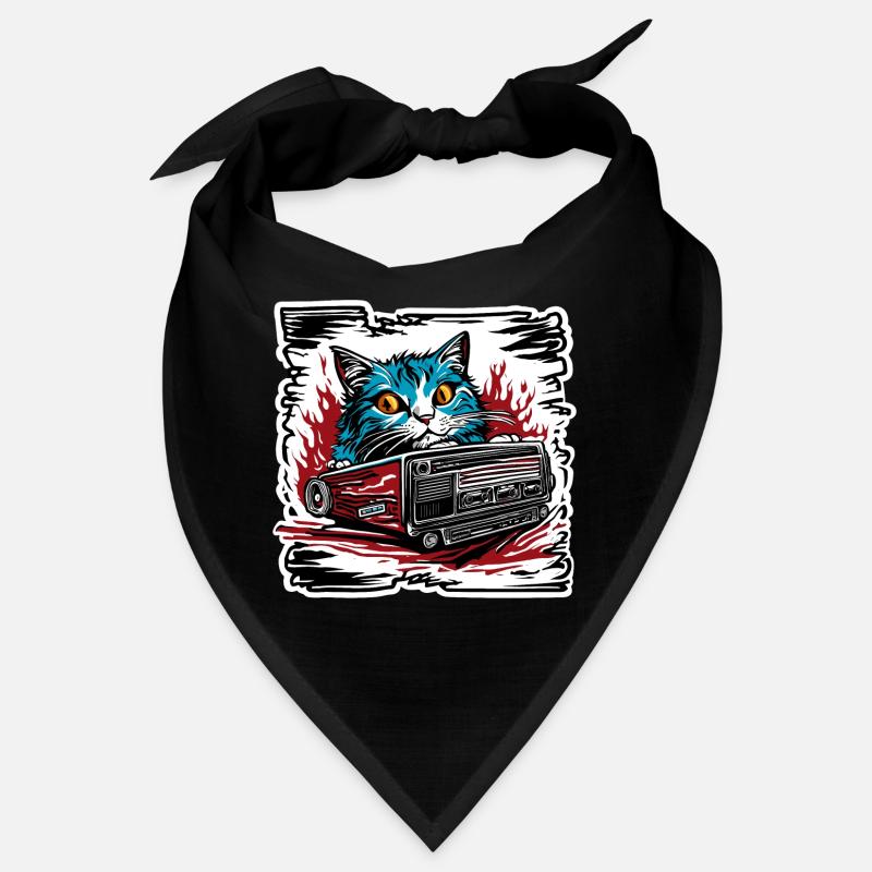 Radio / Analog / Music / Frequency / Speakers Bandana