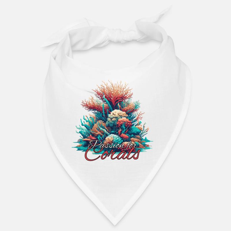 Passion for coral gift Bandana