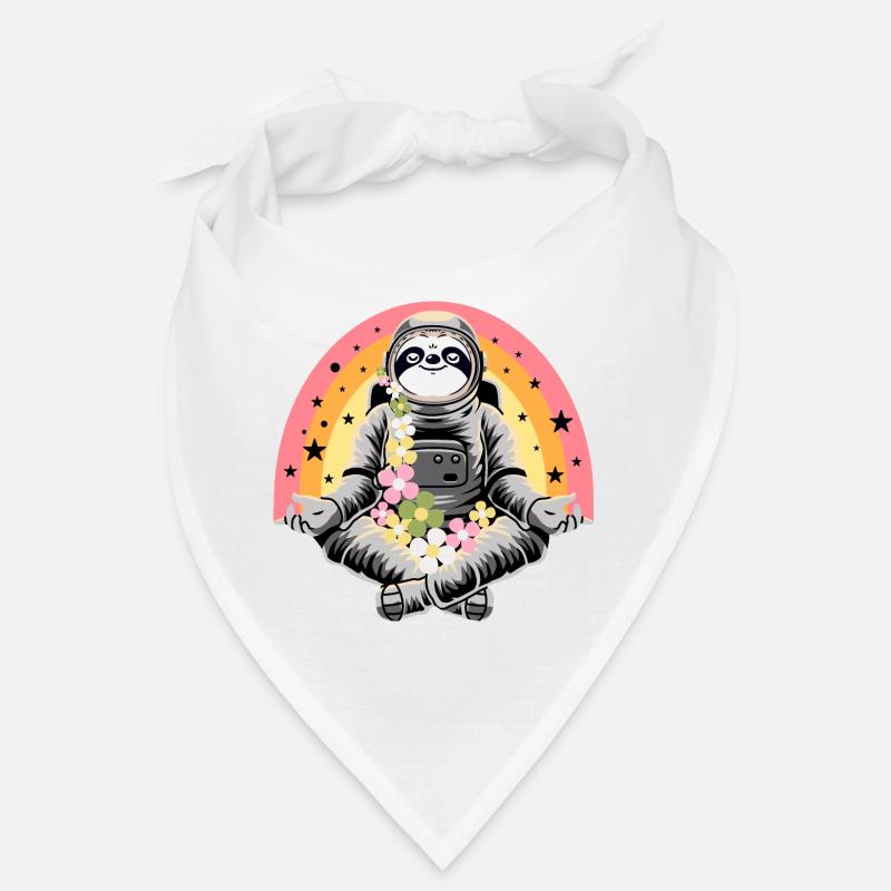 Sloth doing yoga Bandana