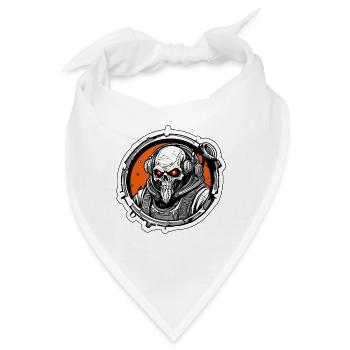 Monster / Ungeheuer / Kreatur / Albtraum / Untier - Bandana - Weiß - Vorne