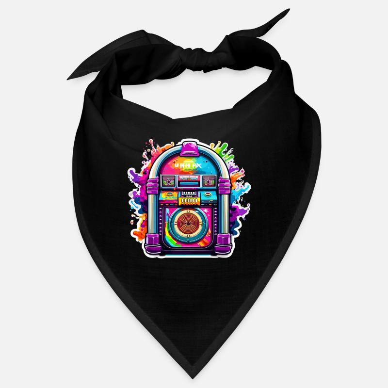 Jukebox / Musical Automaton / Retro / 50s Bandana