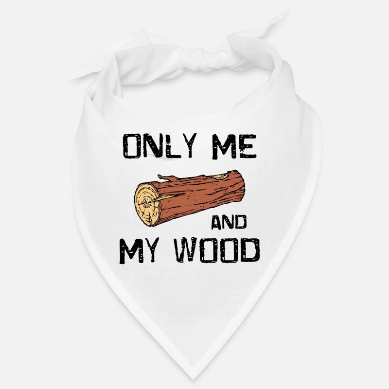 Woodland bois déclaration bûcheron boiseries Bandana