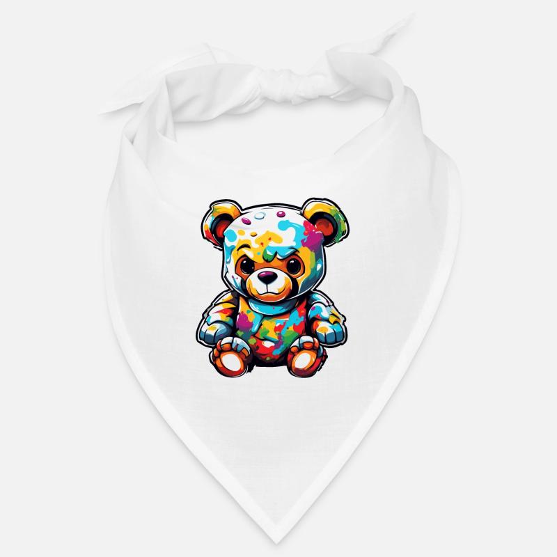 Teddybär / Kuscheltier / Stofftier / Geschenkidee Bandana