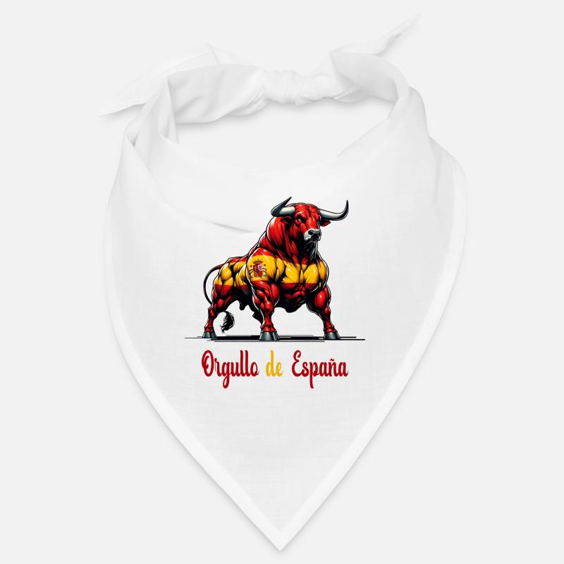 Le design du drapeau de la fierté de l'Espagne Bandana