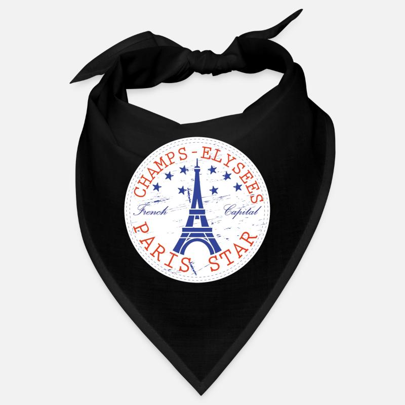 Paris Star Iconic Champs-Elysées Elegancee Bandana