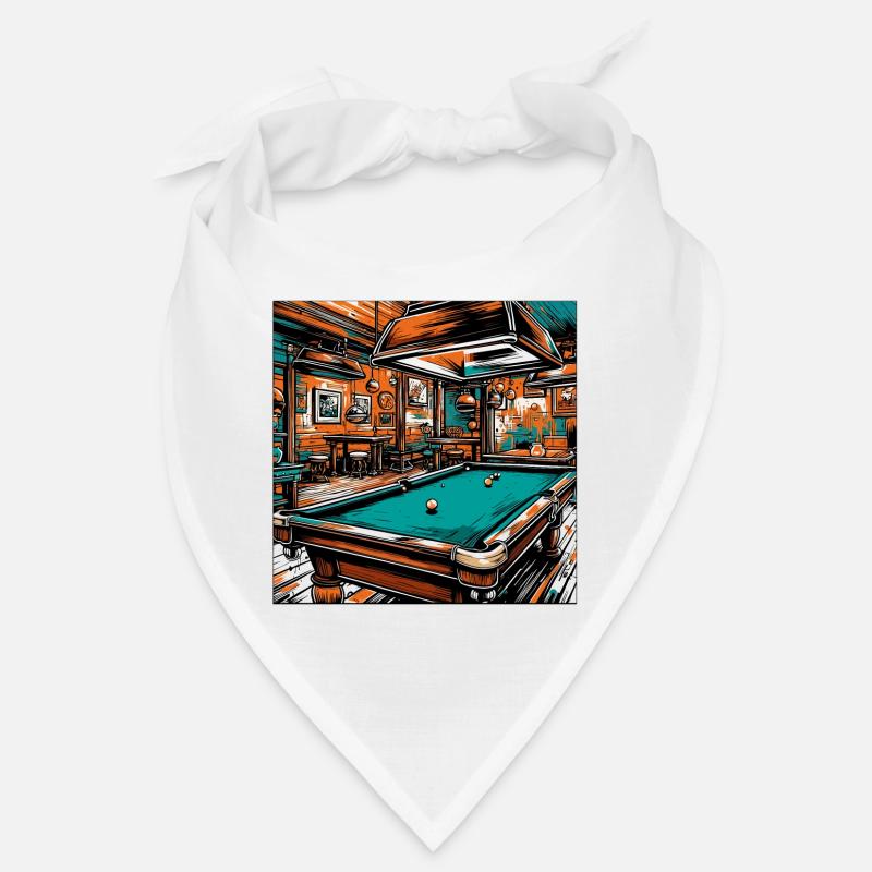 Billard / Boule de billard / 8 boules / billard / Kö Bandana