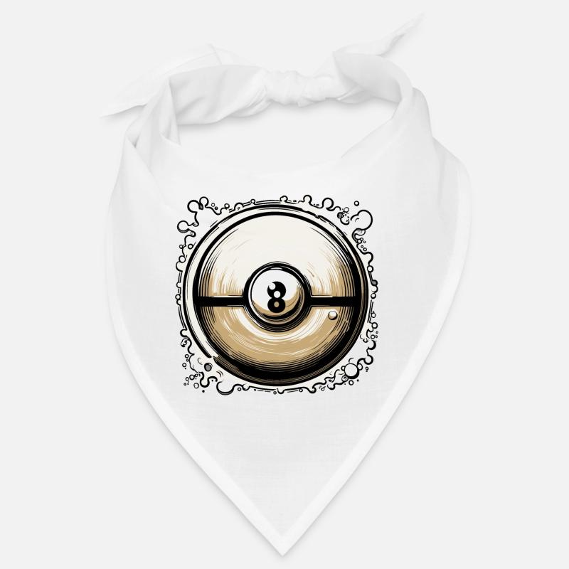 Billard / Boule de billard / 8 boules / billard / Kö Bandana