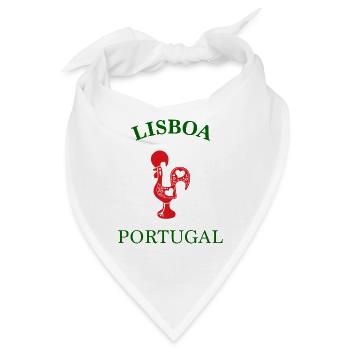 PORTUGAL Lissabon Lisboa Lisbon - Bandana - Weiß - Vorne