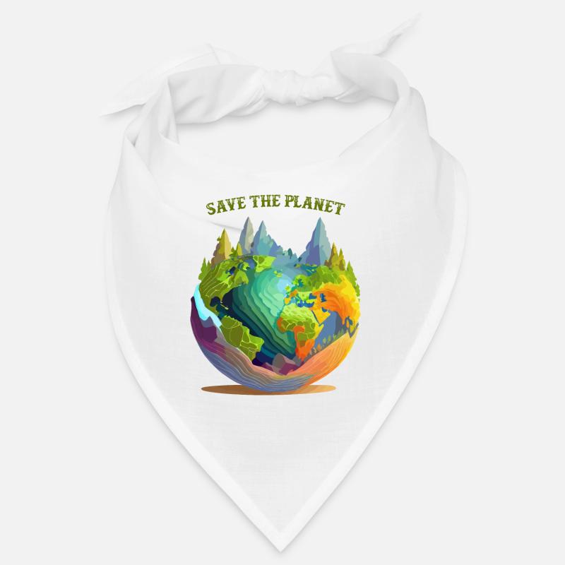 Save the planet Bandana