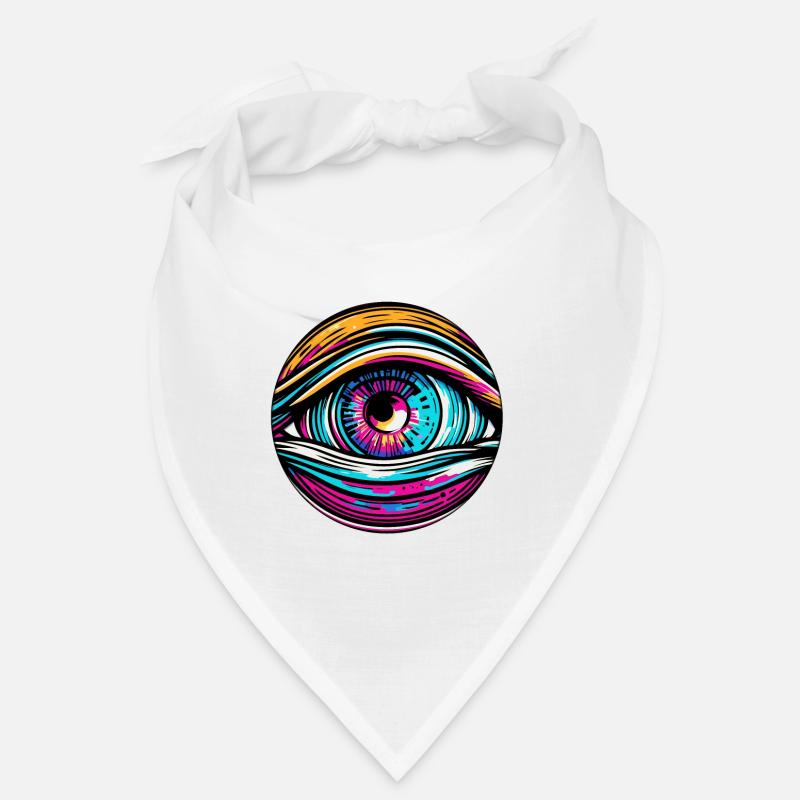 Psychedelic / Eye / Psychobilly / Comic / Colorful Bandana